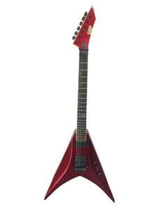 【C】ESP　エレキギター　ESP　PENICILLIN　千聖　モデル　MR-300V　赤　レッド　ハードケース　保証書付き　サイン入り