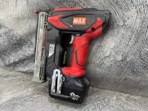 □t346　現状品★MAX　TJ-35FN　充電式フィニッシュネイラ　エア釘打機