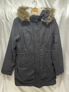 Abercrombie&Fitch アバクロンビー＆フィッチ ミリタリーボアモッズコート サイズ S ブラック メンズ トップス