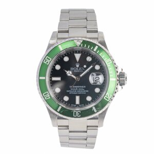 ROLEX/ロレックス Submariner サブマリーナ 16610LV F0番 2003年ギャランティー SS 自動巻き メンズ 腕時計 #jp28311