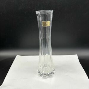 KAMEI24%CRYSTAL Pbo 八角花瓶　一輪挿し フラワーベース ガラス製 クリスタル 花器　ソ8-17