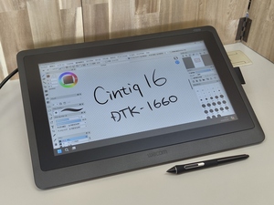 Wacom Cintiq 16 DTK-1660 1台 ① 動作確認済