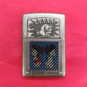 【中古現状品】MAGIC ZIPPO マジック ジッポー BANNNNG ZIPOO オイルライター