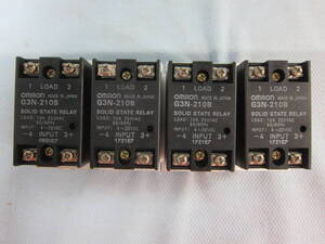 OMRON SOLID STATE RELAY G3N-210B ソリッドステート・リレー*4