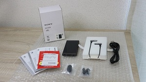 ★美品！SONY NW-A40シリーズ NW-A45HN ハイレゾウォークマン [16GB] グレイッシュブラック★U25