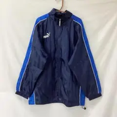 Q628N キッズ ジャージ 紺 春秋 PUMA 150 11/13