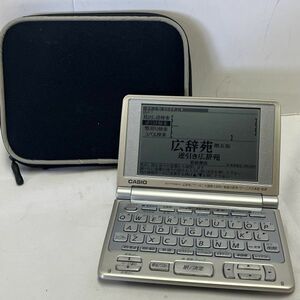 【ジャンク 送料込】電子辞書 CASIO カシオ EX-word XD-FP6800 動作確認済 ソフトケース付◆M0543