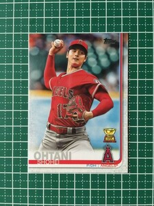 即決のみ！★TOPPS MLB 2019 SERIES 2 BASEBALL #600 大谷翔平【ロサンゼルス・エンゼルス】ベースカード ROOKIE CUP 19★