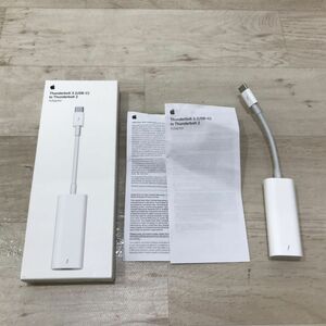 送料185円 Thunderbolt 3（USB-C）- Thunderbolt 2アダプタ A1790[C5461]