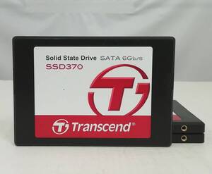 【3枚セット】Transcend TS64GSSD370 2.5インチ SSD SATA 64GB 中古品 ゆうパケット発送 即日発送 一週間返品保証 【H24112007】