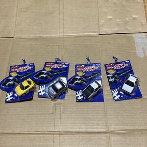 頭文字D プルバックスピンカー　全4種セット