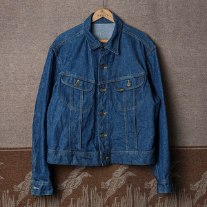 ビッグサイズ 【Lee 220】 70s Denim Jacket 101-J/ 70年代 デニム ジャケット ジージャン トラッカージャケット RIDERS ビンテージ 50s60s