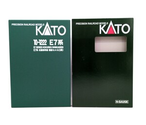 【未使用品】 鉄道模型　KATO　10-1222 E7系　北陸新幹線　増結セットA（3両） （2） N-GAUGE　/　カトー　Nゲージ