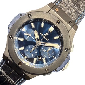 ウブロ HUBLOT ビッグバン セラミック ブルー 301.CI.7170.LR ブルー セラミック 腕時計 メンズ 中古