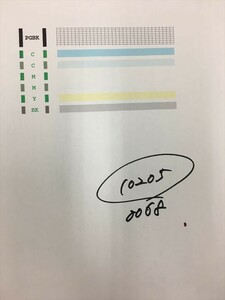 【H10205】プリンターヘッド ジャンク 印字確認済み QY6-0068 CANON キャノン PIXUS iP100