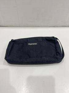 【supreme シュプリーム 】ポーチ ナイロン ブラック 総柄 19ss organizer pouch 2401oki