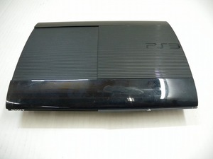 HK1796★PS3本体のみ CECH-4000B 250GB ブラック ※動作確認/本体更新/初期化済 中古現状渡し