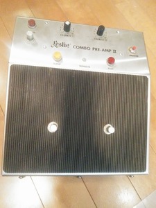 改造ありジャンク品■LESLIE COMBO PRE-AMP Ⅱ　Model044370