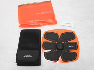 戸∞2 【ジャンク品】SIXPAD シックスパッド Abs Fit アブズフィット SP-AF2009F ボディフィット MTG トレーニングギア 腹筋 お腹 筋トレ