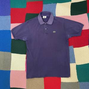 vintage euro LACOSTE polo shirt ヨーロッパ古着 ビンテージ フランスラコステ ポロシャツ 90s 80s ラコステポロシャツ