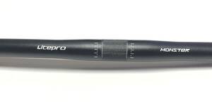 LITEPRO MONSTER　アルミ製　フラット　ハンドルバー　Φ25.4　580mm　【美品】