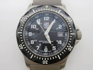 【★１円～★現状販売！】[UK16306]腕時計(クオーツ) Luminox ルミノックス SERIES 8200 ダイバープロフェッショナル デイト