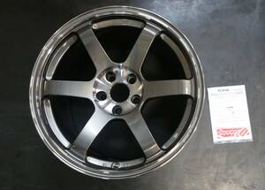 RAYS TE37SL SAGA 18インチ10.5J+15 PCD114.3 PG 1台分 4本セット VOLK RACING 鍛造 GT-Rサイズ 『新品 未使用 即納』CE28 RE30 限定値下げ