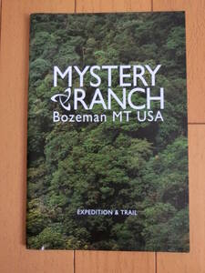 送料180円 製品カタログ MYSTERY RANCH [EXPEDITION & TRAIL] Bozeman MT USA ミステリーランチ アウトドア コレクション