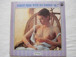 国内盤 101 Strings The Wonderful World Of Screen Music Vol. 2 /美女, エマニエル夫人, エロジャケ,セクシー, cheesecake cover