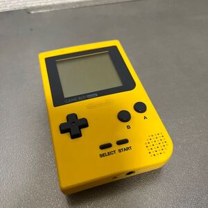 美品 ゲームボーイ ポケット GAMEBOY pocket イエロー Nintendo 任天堂 ニンテンドー　通電確認済み