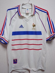 adidas　1998 フランス代表 ユニフォーム AWAY　France　Jersey