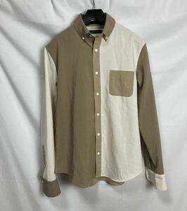 1PIU1UGUALE3 21SS CRAZY B.D SHIRTS クレイジーボタンダウンシャツ　定価49,500円