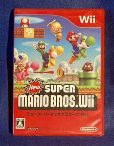 ニュースーパマリオブラザーズ 中古 任天堂 Wiiソフト ニュースーパーマリオブラザーズ 