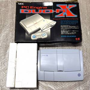 〈本体準美品・箱付属・動作確認済み〉 PCE PCエンジンDUO-RX 本体 PCE-DUORX PC Engine DUO NEC R RX CD-Rom2