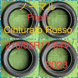 241004-03 PIRELLI Cinturato ROSSO ラジアルタイヤ４本