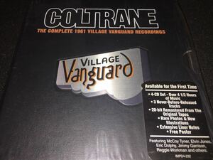 廃盤 4CD コルトレーン コンプリート ヴィレッジ・ヴァンガード ドルフィー タイナー エルヴィン ライヴ 1961 初出 ポスター Coltrane Live