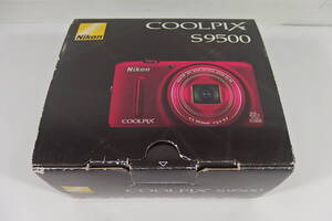 ◆Nikon ニコン コンパクトデジタルカメラ COOLPIX S9500 ヴェルヴェットレッド 光学22倍ズーム