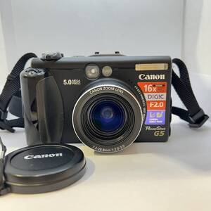 キャノン Canon PowerShot G5 バッテリー付き コンパクトデジタルカメラ 動作未確認 BI1701