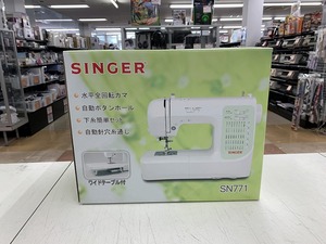 【未使用】 シンガー SINGER コンピュータミシン SN771
