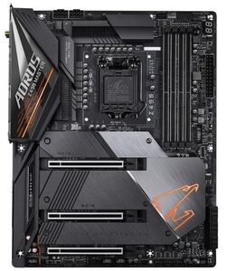 GIGABYTE Z490 AORUS MASTER LGA 1200 Intel Z490 SATA 6Gb/s ATX Motherboard