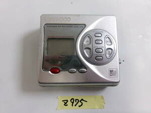 (Z-975)KENWOOD ポータブルMDレコーダー DMC-J7R 動作未確認 現状品