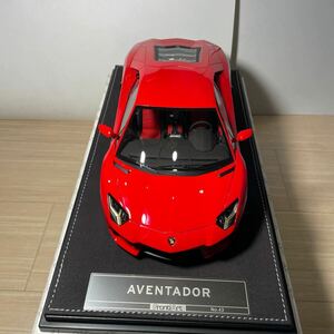 フロンティアート 1/18 ランボルギーニ アヴェンタドール LP700-4 レッド