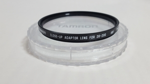 181205I☆TAMRON CLOSE-UP ADAPTOR LENS FOR 28-200 A9F 72mm JAPAN♪配送方法 ネコポス全国一律230円