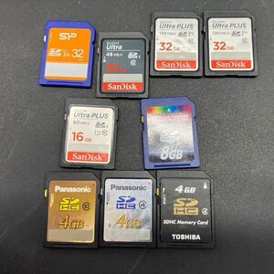 SDカード　32GB 16GB 8GB 4GB 中古品