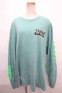 LAND by MILK BOY / LAND SMILY　TEE グリーン Y-24-12-18-109-PU-TO-SZ-ZY