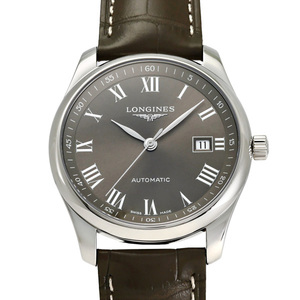 ロンジン LONGINES マスター コレクション L2.793.4.71.3 グレー/ローマ文字盤 新品 腕時計 メンズ