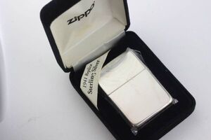 未使用品 Zippo ジッポー 1941 REPLICA STERLING SILVER 2015年製