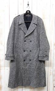 VINTAGE ヴィンテージ US古着＊Casualclaft OF NEWYORK ＊ウールヘリンボーンコート　チェスターコート　46LONG＊MADE IN USA　米国製　　