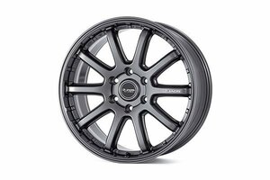 JAOS ジャオス TRIBE CROSS 20×9.0J+55 6H 139.7 マットガンメタリック 1本