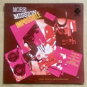 LP★Lalo Schifrin / More Mission- Impossible 美盤 1969年USオリジナル PAS5002 サンプリングソース Danube Incident